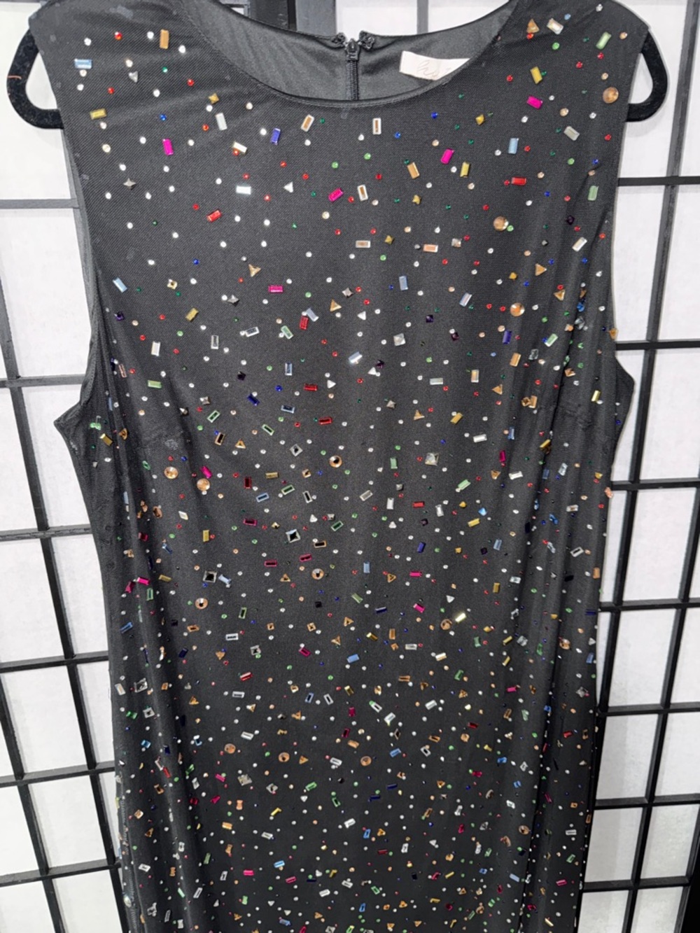 1X Anthropologie Hutch Oaklyn Sleeveless Embellished Maxi Dress - Picture 3 of 7